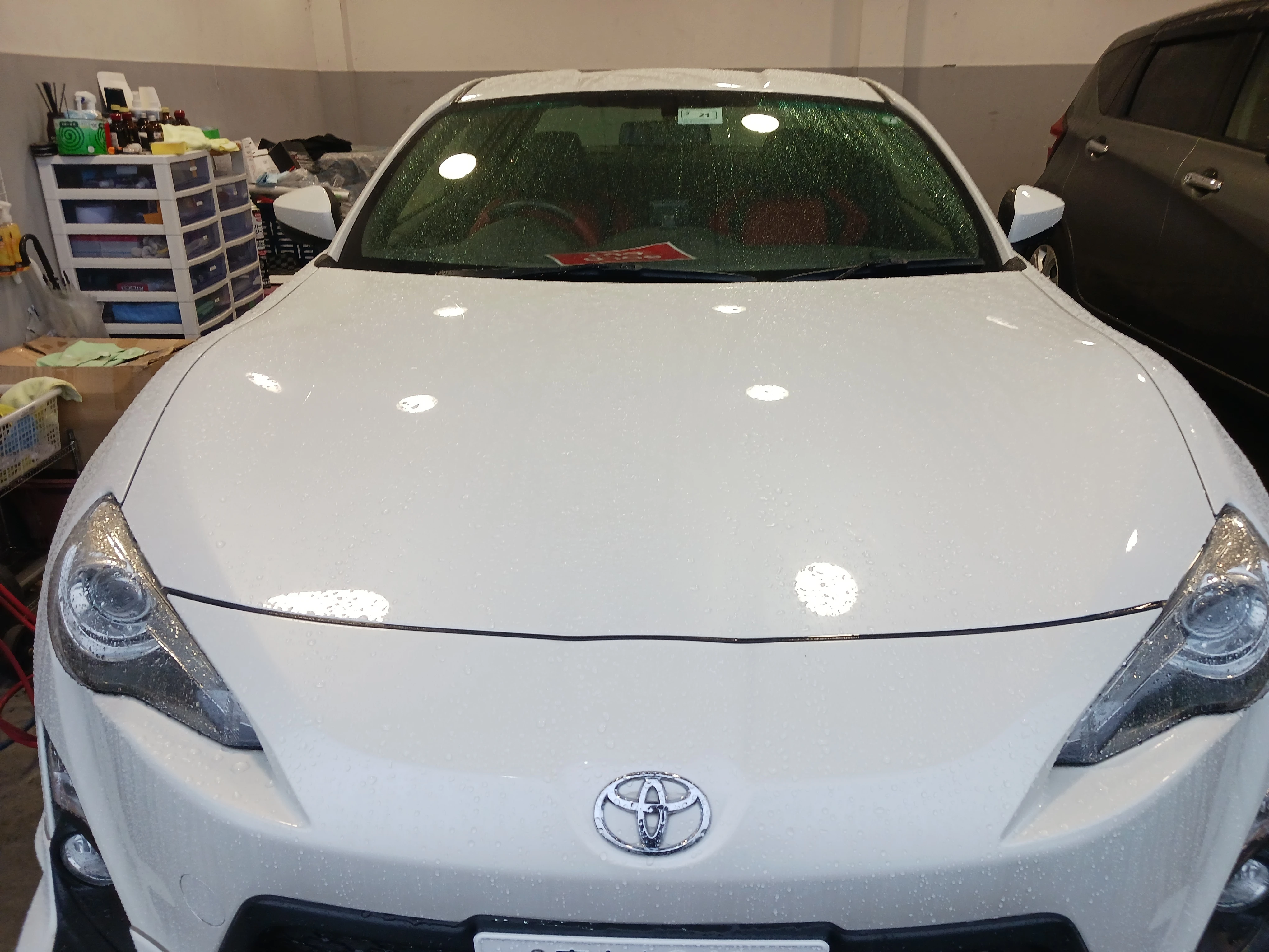 86　ドラレコ前後・バックカメラ取付